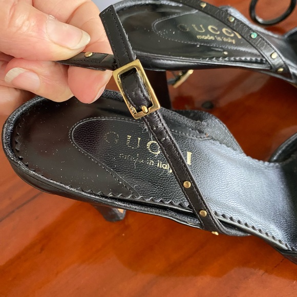 GUCCI Vintage Woman’s Heals Size 38 - Picture 7 of 16